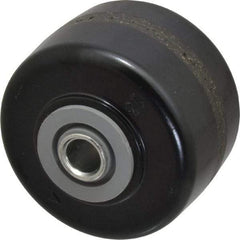 Albion - 3-1/4 Inch Diameter x 2 Inch Wide, Phenolic Caster Wheel - 700 Lb. Capacity, 2-3/16 Inch Hub Length, 1/2 Inch Axle Diameter, Roller Bearing - Industrial Tool & Supply