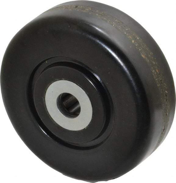 Albion - 3-1/2 Inch Diameter x 1-1/4 Inch Wide, Phenolic Caster Wheel - 400 Lb. Capacity, 1-3/8 Inch Hub Length, 1/2 Inch Axle Diameter, Roller Bearing - Industrial Tool & Supply