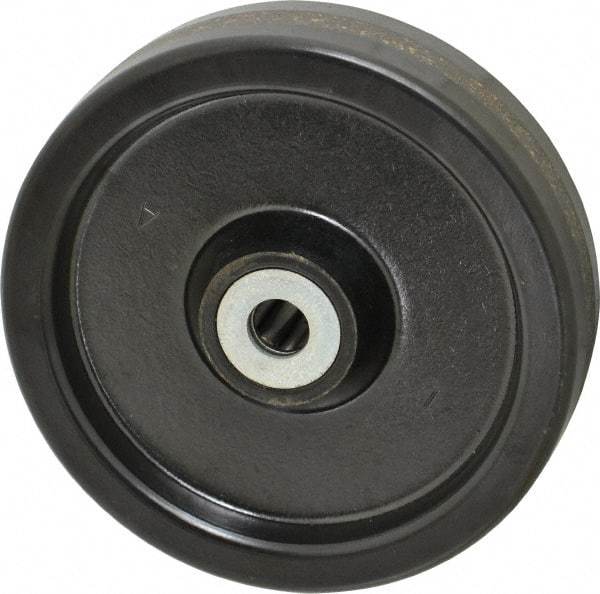 Albion - 5 Inch Diameter x 1-1/4 Inch Wide, Phenolic Caster Wheel - 400 Lb. Capacity, 1-3/8 Inch Hub Length, 1/2 Inch Axle Diameter, Roller Bearing - Industrial Tool & Supply