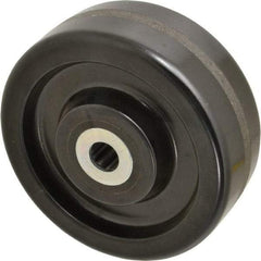 Albion - 8 Inch Diameter x 3 Inch Wide, Phenolic Caster Wheel - 2,500 Lb. Capacity, 3-1/4 Inch Hub Length, 1 Inch Axle Diameter, Roller Bearing - Industrial Tool & Supply