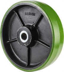 Albion - 12 Inch Diameter x 3 Inch Wide, Polyurethane Caster Wheel - 3,420 Lb. Capacity, 3-1/4 Inch Hub Length, 1-1/4 Inch Axle Diameter, Roller Bearing - Industrial Tool & Supply