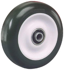 Albion - 3 Inch Diameter x 1-1/4 Inch Wide, Polyurethane Caster Wheel - 300 Lb. Capacity, 1-3/8 Inch Hub Length, 3/8 Inch Axle Diameter, Ball Bearing - Industrial Tool & Supply