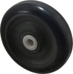 Albion - 5 Inch Diameter x 1-1/4 Inch Wide, Polyurethane Caster Wheel - 440 Lb. Capacity, 1-1/4 Inch Hub Length, 1/2 Inch Axle Diameter, Delrin Bearing - Industrial Tool & Supply