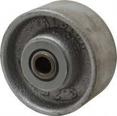Albion - 3-1/4 Inch Diameter x 1-1/2 Inch Wide, Cast Iron Caster Wheel - 400 Lb. Capacity, 1-5/8 Inch Hub Length, 1/2 Inch Axle Diameter, Roller Bearing - Industrial Tool & Supply