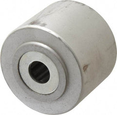Albion - 4 Inch Diameter x 3 Inch Wide, Cast Iron Caster Wheel - 2,000 Lb. Capacity, 3-1/4 Inch Hub Length, 1 Inch Axle Diameter, Roller Bearing - Industrial Tool & Supply