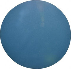 Superior Abrasives - 18" Diam, 80 Grit Zirconia Alumina Adhesive PSA Disc - Medium Grade, Blue, Cloth Backing, Flexible - Industrial Tool & Supply