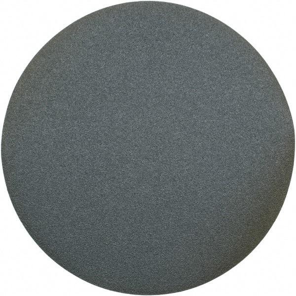 Superior Abrasives - 30" Diam, 36 Grit Zirconia Alumina Adhesive PSA Disc - Very Coarse Grade, Blue, Cloth Backing, Flexible - Industrial Tool & Supply