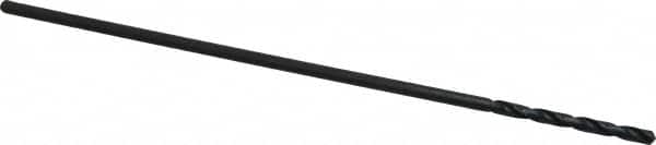 Interstate - 1/4" Diam, 12" OAL Oxide High Speed Steel Aircraft Extension Drill Bit - Industrial Tool & Supply