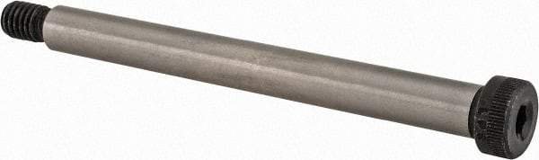 Value Collection - 3/8" Shoulder Diam x 3-3/4" Shoulder Length, 5/16-18 UNC, Hex Socket Shoulder Screw - 8 Alloy Steel, Uncoated, 0.543 to 0.562" Head Diam - Industrial Tool & Supply