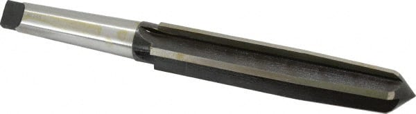 Interstate - 1-5/8" Reamer Diam, 1-1/4" Small End Diam, 4MT Morse Taper Shank, 7-3/8" Flute, Bridge Reamer - Industrial Tool & Supply