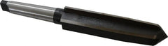 Interstate - 2" Reamer Diam, 1-1/4" Small End Diam, 4MT Morse Taper Shank, 7-3/8" Flute, Bridge Reamer - Industrial Tool & Supply