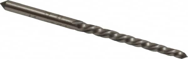 Value Collection - #3/0 Pin, 0.1302" Diam, 0.1029" Small End, 9/64" Diam Straight Shank, 1-5/16" Flute, Taper Pin Reamer - Industrial Tool & Supply