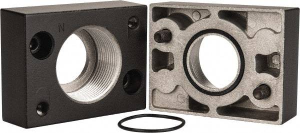 Parker - Nitrile FRL Modular Port Block Kit - Use with P3N - Industrial Tool & Supply
