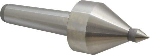 Royal Products - MT4 Taper Shank, 2-1/2" Head Diam 5,000 & 5,685 Lb Capacity Live Center - 4,000 Max RPM, 2.6" Head Length, 5/8" Point Diam, 15/16" Point Len, 685 Lb Max Workpc, 7-15/16" OAL, 5/8" Tip Diam, Long Point - Industrial Tool & Supply
