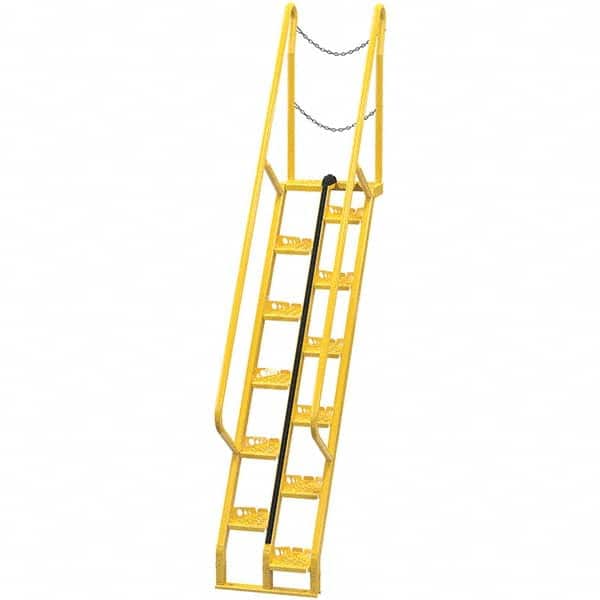 Vestil - Rolling & Wall Mounted Ladders & Platforms Type: Alternating Tread Stair Style: Tread Stair - Industrial Tool & Supply