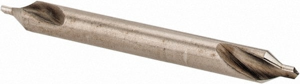 Keo - #1 Plain Cut 60° Incl Angle High Speed Steel Combo Drill & Countersink - Industrial Tool & Supply