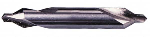 Interstate - #8 Plain Cut 60° Incl Angle Cobalt Combo Drill & Countersink - Industrial Tool & Supply