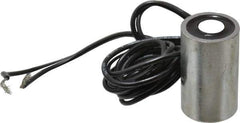 Mag-Mate - 3/4" Diam, 1.5 Watts, 12 Lb Max Magnetic Pull Electromagnet - 10-32 Thread, 24 DC Output Voltage - Industrial Tool & Supply