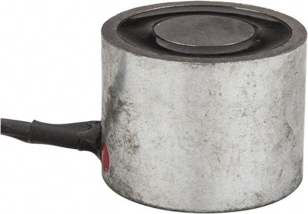 Mag-Mate - 1" Diam, 1 Watts, 14 Lb Max Magnetic Pull Electromagnet - 10-32 Thread, 24 DC Output Voltage - Industrial Tool & Supply