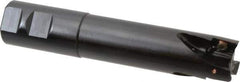 Kennametal - 1-1/4" Cut Diam, 18.03mm Max Depth of Cut, 1-1/4" Shank Diam, 165.86mm OAL, Indexable Square Shoulder End Mill - EC18.., EP18.. Inserts, Weldon Shank, 0° Lead Angle, Through Coolant - Industrial Tool & Supply