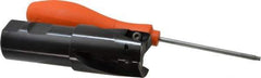 Kennametal - 1-1/2" Cut Diam, 18.03mm Max Depth of Cut, 1-1/4" Shank Diam, 115.06mm OAL, Indexable Square Shoulder End Mill - EC18.., EP18.. Inserts, Weldon Shank, 0° Lead Angle - Industrial Tool & Supply
