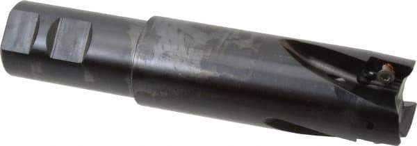 Kennametal - 1-1/2" Cut Diam, 18.03mm Max Depth of Cut, 1-1/4" Shank Diam, 165.86mm OAL, Indexable Square Shoulder End Mill - EC18.., EP18.. Inserts, Weldon Shank, 0° Lead Angle - Industrial Tool & Supply