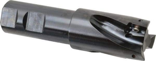 Kennametal - 1-1/4" Cut Diam, 14.5mm Max Depth of Cut, 1" Shank Diam, 115.06mm OAL, Indexable Square Shoulder End Mill - EC14.., EP14.. Inserts, Weldon Shank, 0° Lead Angle, Through Coolant - Industrial Tool & Supply
