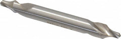 Walter-Titex - Metric Radius Cut 60° Incl Angle High Speed Steel Combo Drill & Countersink - Industrial Tool & Supply