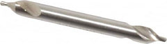 Walter-Titex - Metric Plain Cut 60° Incl Angle High Speed Steel Combo Drill & Countersink - Industrial Tool & Supply