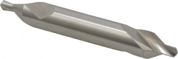 Walter-Titex - Metric Plain Cut 60° Incl Angle High Speed Steel Combo Drill & Countersink - Industrial Tool & Supply