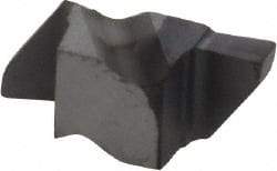 Kennametal - 2062NGP Grade KC5010, 1.58mm Cutting Width Carbide Grooving Insert - 2.79mm Max Depth of Cut, Right Hand, 0.19mm Corner Radius, TiAlN Finish - Industrial Tool & Supply