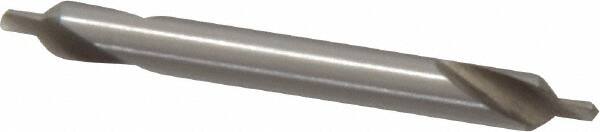 Interstate - #1 Plain Cut 82° Incl Angle High Speed Steel Combo Drill & Countersink - Industrial Tool & Supply