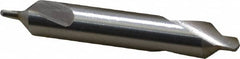 Interstate - #4 Plain Cut 82° Incl Angle High Speed Steel Combo Drill & Countersink - Industrial Tool & Supply
