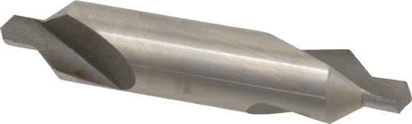 Interstate - #7 Plain Cut 82° Incl Angle High Speed Steel Combo Drill & Countersink - Industrial Tool & Supply
