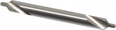 Interstate - #1 Plain Cut 90° Incl Angle High Speed Steel Combo Drill & Countersink - Industrial Tool & Supply