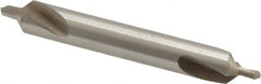 Interstate - #3 Plain Cut 90° Incl Angle High Speed Steel Combo Drill & Countersink - Industrial Tool & Supply