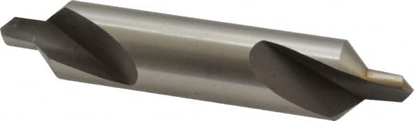 Interstate - #7 Plain Cut 90° Incl Angle High Speed Steel Combo Drill & Countersink - Industrial Tool & Supply
