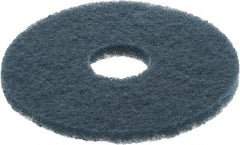 3M - Scrubbing Pad - 13" Machine, Blue Pad, Nylon & Polyester - Industrial Tool & Supply