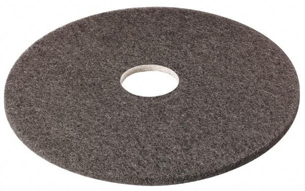 3M - Stripping Pad - 12" Machine, Black Pad, Nylon & Polyester - Industrial Tool & Supply