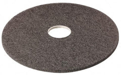 3M - Stripping Pad - 19" Machine, Black Pad, Nylon & Polyester - Industrial Tool & Supply