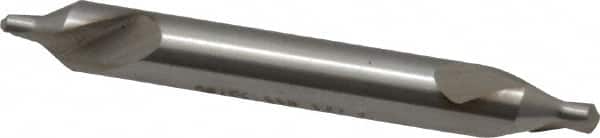 Walter-Titex - Metric Plain Cut 60° Incl Angle High Speed Steel Combo Drill & Countersink - Industrial Tool & Supply