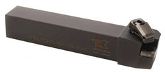 Kennametal - LH CCRN Negative Rake Indexable Turning Toolholder - Industrial Tool & Supply