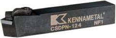 Kennametal - CSDP, Neutral Cut, 0° Lead Angle, 3/4" Shank Height x 3/4" Shank Width, Positive Rake Indexable Turning Toolholder - 4-1/2" OAL, SP..42. Insert Compatibility, Series Kendex - Industrial Tool & Supply
