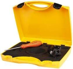 Kennametal - 4 Inserts, 2" Cut Diam, 3/4" Arbor Diam, 0.361" Max Depth of Cut, Indexable Square-Shoulder Face Mill - 0/90° Lead Angle, 1-3/4" High, SD.T 43.. Insert Compatibility, Series KSSM - Industrial Tool & Supply