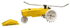 Nelson - 3/4-8 NH Rotary Lawn Sprinkler - Above Ground, Travelling, Wheel Style Base - Industrial Tool & Supply