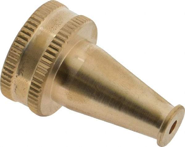 Value Collection - Garden Hose Noninsulated Sweeper Nozzle - Brass - Industrial Tool & Supply