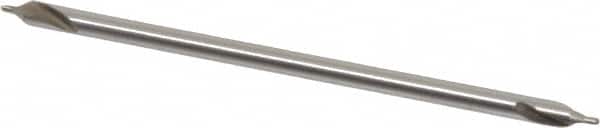 Interstate - #1 Plain Cut 60° Incl Angle High Speed Steel Combo Drill & Countersink - Industrial Tool & Supply