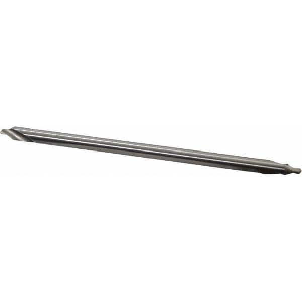Interstate - #2 Plain Cut 60° Incl Angle High Speed Steel Combo Drill & Countersink - Industrial Tool & Supply