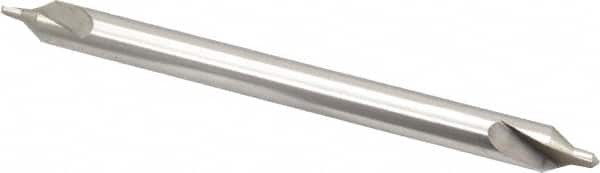 Interstate - #5 Plain Cut 60° Incl Angle High Speed Steel Combo Drill & Countersink - Industrial Tool & Supply