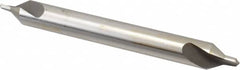 Interstate - #7 Plain Cut 60° Incl Angle High Speed Steel Combo Drill & Countersink - Industrial Tool & Supply